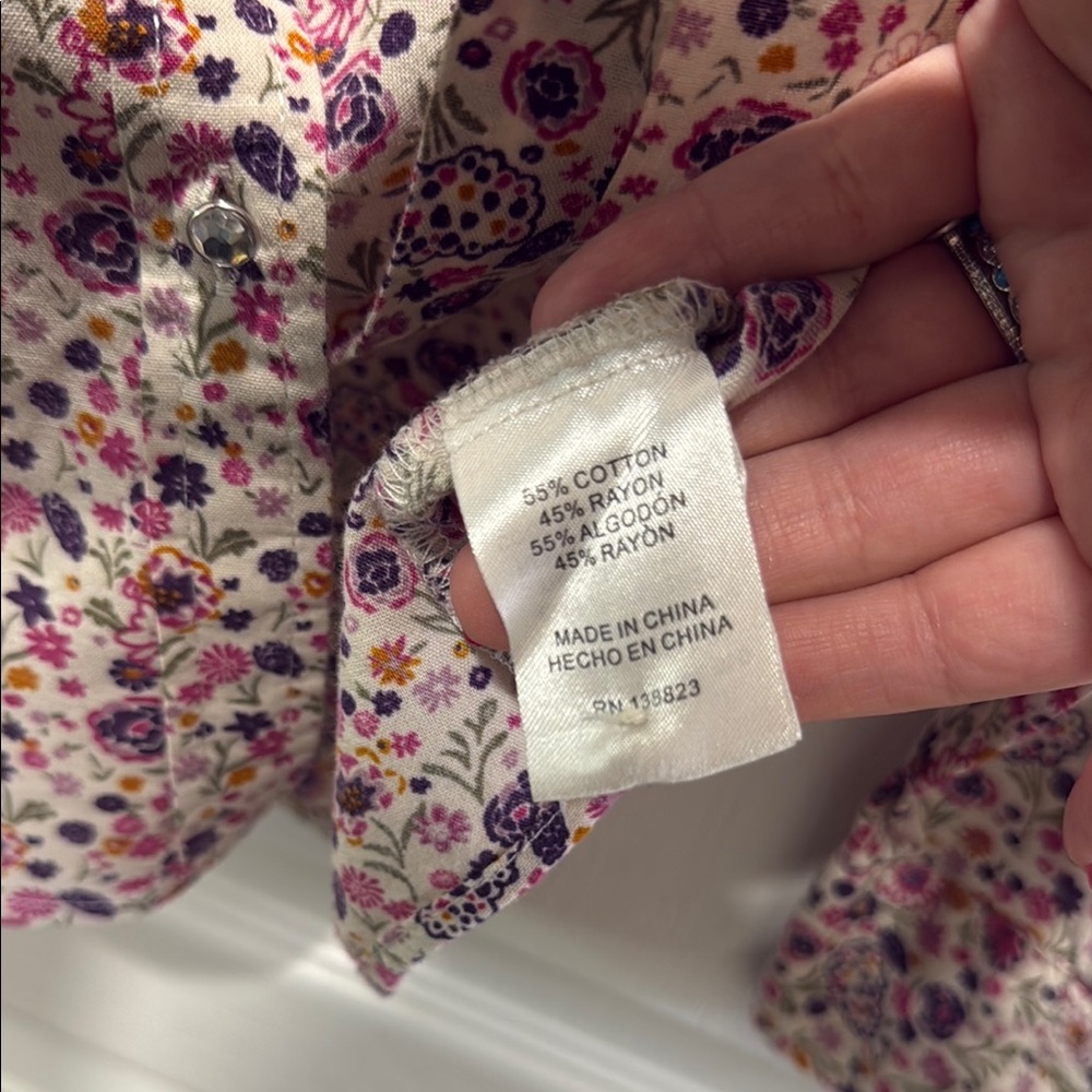 Floral Western Rodeo Shirt - Picture 3 of 6